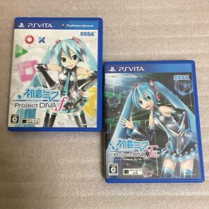 Pro-Ject Hatsune Miku Project Diva F + F 2nd 2games Set Ps Vita Psv Japanese Ver Tested Pro-Ject Hatsune Miku Project Diva F + F 2nd 2games Set Ps Vita Psv Japanese Ver Tested