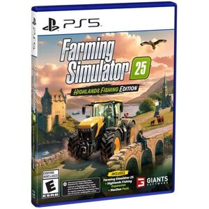 Farming Simulator 25 Highlands Fishing Edition For Playstation 5 [New Video Game Farming Simulator 25 Highlands Fishing Edition For Playstation 5 [New Video Game