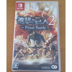 Attack On Titan 2 Final Battle Shingeki No Kyojin 2 Nintendo Switch Japanese Ver Attack On Titan 2 Final Battle Shingeki No Kyojin 2 Nintendo Switch Japanese Ver