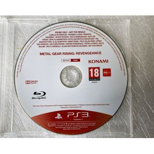 Metal Gear Rising Revengeance Ps3 Promo Rare Playstation 3 Promotional Full Game Metal Gear Rising Revengeance Ps3 Promo Rare Playstation 3 Promotional Full Game