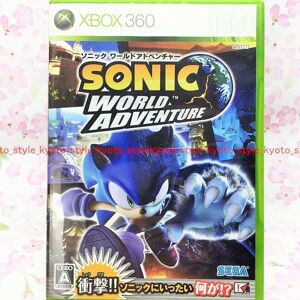 Microsoft Used Xbox 360 Sonic World Adventure 81238 Japan Import Microsoft Used Xbox 360 Sonic World Adventure 81238 Japan Import