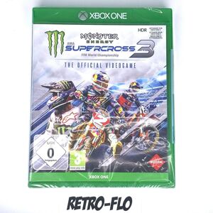 Monster Cable Supercross Energy 3: The Official Videogame - Xbox One Game - New Monster Cable Supercross Energy 3: The Official Videogame - Xbox One Game - New