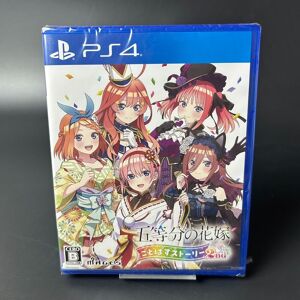The Quintessential Quintuplets Gotopazu Story 2nd Ps4 Software 2024 Sealed New The Quintessential Quintuplets Gotopazu Story 2nd Ps4 Software 2024 Sealed New