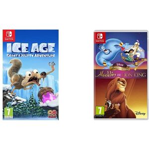 Ice Age: Scrat'S Nutty Adventure (Nintendo Switch) & Disney Classic Games: Aladd Ice Age: Scrat'S Nutty Adventure (Nintendo Switch) & Disney Classic Games: Aladd