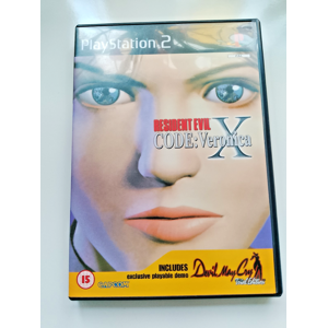 Resident Evil Code Veronica X (Pal Ps2, 2001) *vgc* Original Case + Demo Disc Resident Evil Code Veronica X (Pal Ps2, 2001) *vgc* Original Case + Demo Disc