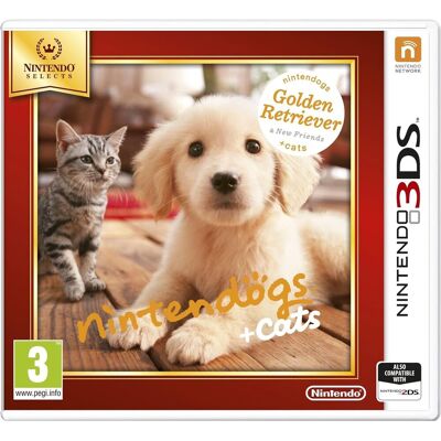 Nintendogs And Cats 3d: Golden Retriever (Selects) (3ds) Nintendogs And Cats 3d: Golden Retriever (Selects) (3ds)