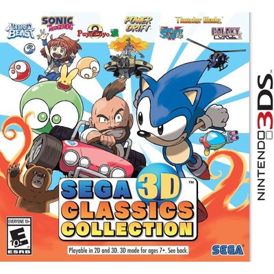 Sega 3d Classics Collection 3ds Game Sega 3d Classics Collection 3ds Game
