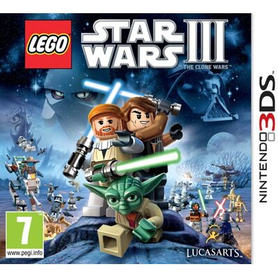 Lego Star Wars 3 The Clone Wars 3d Nintendo 3ds Activision Blizzard Lego Star Wars 3 The Clone Wars 3d Nintendo 3ds Activision Blizzard