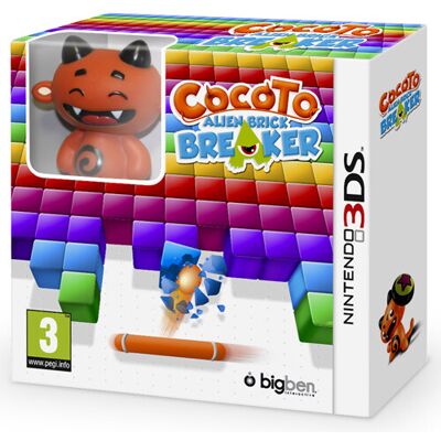 Cocoto Alien Brick Breaker Nintendo 3ds Bigben Interactive Cocoto Alien Brick Breaker Nintendo 3ds Bigben Interactive