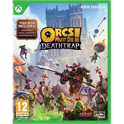 Orcs Must Die! Deathtrap (Xbox Series X) New Sealed Game Orcs Must Die! Deathtrap (Xbox Series X) New Sealed Game