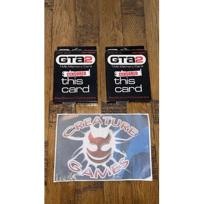 Gta 2 Memory Card Ps1 Complete In Box Cib Unused Playstation Joytech Sony Gta 2 Memory Card Ps1 Complete In Box Cib Unused Playstation Joytech Sony