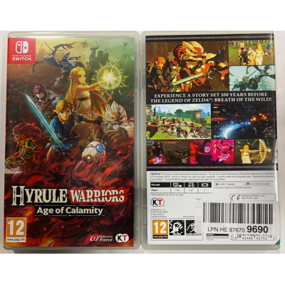 Hyrule Warriors: Age Of Calamity (Nintendo Switch) Used Hyrule Warriors: Age Of Calamity (Nintendo Switch) Used