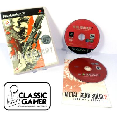 Metal Gear Solid 2: Sons Of Liberty (Ps2) *near Mint* Metal Gear Solid 2: Sons Of Liberty (Ps2) *near Mint*