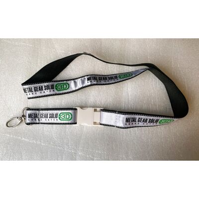 Konami Metal Gear Solid 3 Snake Eater 3d Promo Lanyard Ps2 Playstation 2 Rare (No Game) Konami Metal Gear Solid 3 Snake Eater 3d Promo Lanyard Ps2 Playstation 2 Rare (No Game)