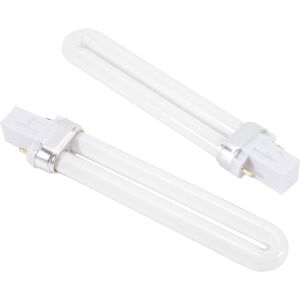 Care+ 10x( Professional Electronic 2pcs 365nm 9w Nail Dryer Uv Lamp Light Bulb4833 Care+ 10x( Professional Electronic 2pcs 365nm 9w Nail Dryer Uv Lamp Light Bulb4833