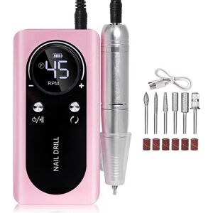 Sodial 2x(45000rpm Electric Portable Nail Drill Machine Rechargeable Low Noise1841 Sodial 2x(45000rpm Electric Portable Nail Drill Machine Rechargeable Low Noise1841