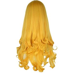 3x(Anime Sleeping Beauties Princess Wig Women Long Yellow Hair Cosplay2271 3x(Anime Sleeping Beauties Princess Wig Women Long Yellow Hair Cosplay2271