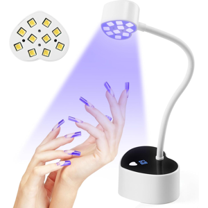 Does Not Apply Goose Neck Uv Lamps For Gel Nails With Smart Touch Display, 30w Professional Led Does Not Apply Goose Neck Uv Lamps For Gel Nails With Smart Touch Display, 30w Professional Led