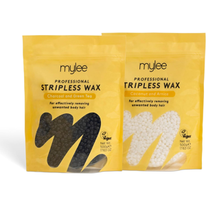Mylee Professional Hard Wax Beads 500g, Stripless Depilatory Waxing Pellets Soli Mylee Professional Hard Wax Beads 500g, Stripless Depilatory Waxing Pellets Soli