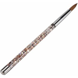 Care+ 2x(1pc Rose Gold Kolinsky Sable Acrylic Nail Brush With Liquid Flow Glitter6767 Care+ 2x(1pc Rose Gold Kolinsky Sable Acrylic Nail Brush With Liquid Flow Glitter6767