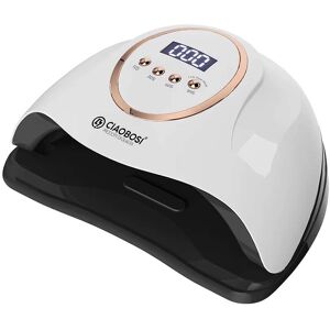 Avizar Led/uv Nail Dryer Lamp 20w With Digital Display And Timer, White Avizar Led/uv Nail Dryer Lamp 20w With Digital Display And Timer, White