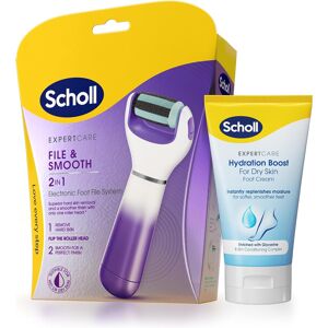 Scholl Expertcare 2-In-1 File & Smooth Electronic Foot File & Scholl Expertcare Scholl Expertcare 2-In-1 File & Smooth Electronic Foot File & Scholl Expertcare
