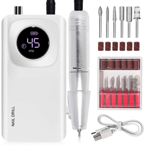 Does Not Apply Portable Electric Nail Drill Machine - Cordless Nail File For Home & Salon Use Does Not Apply Portable Electric Nail Drill Machine - Cordless Nail File For Home & Salon Use