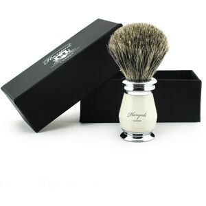 Haryali London Shaving Brush Pure Super Badger Hair Bristles With Metal Handle Haryali London Shaving Brush Pure Super Badger Hair Bristles With Metal Handle