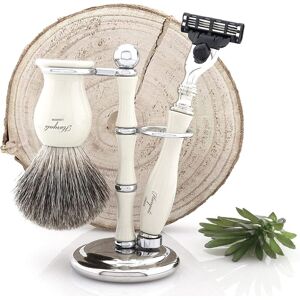 Haryali London Mens Vintage Shaving Kit Badger Hair Brush 5 Edge Razor Stand Grooming Sets Haryali London Mens Vintage Shaving Kit Badger Hair Brush 5 Edge Razor Stand Grooming Sets