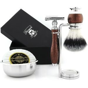 Haryali London 5 Pcs Men Shaving Set With Synthetic Brush & Safety Razor Classic Men'S Grooming Haryali London 5 Pcs Men Shaving Set With Synthetic Brush & Safety Razor Classic Men'S Grooming