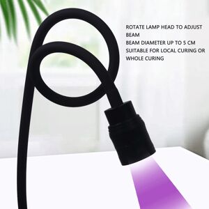 Care+ Eyelash Extensions Uv Lamp Clip On Gooseneck Curing Lash Uv Lamp With Foot P New Care+ Eyelash Extensions Uv Lamp Clip On Gooseneck Curing Lash Uv Lamp With Foot P New