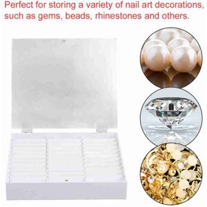 Unbranded Nail Art Decoration Container Empty Nail Tips Storage Box Fake Nail Display Hen Unbranded Nail Art Decoration Container Empty Nail Tips Storage Box Fake Nail Display Hen