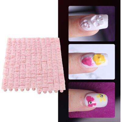 Care+ 192pcs 3d Nail Art Stamper Different Patterns Clear Lines Manicure Stamping Bye Care+ 192pcs 3d Nail Art Stamper Different Patterns Clear Lines Manicure Stamping Bye