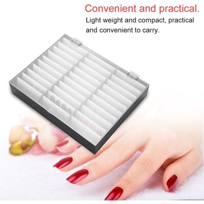 Care+ nail Art Decoration Container Empty Nail Tips Storage Box Fake Nail Display Care+ nail Art Decoration Container Empty Nail Tips Storage Box Fake Nail Display
