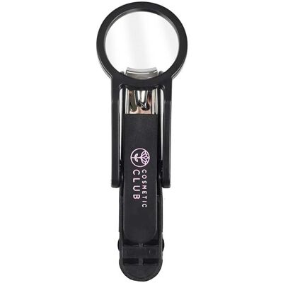 Cosmetic Club Nail Clipper With Magnifying Glass And Precision Cosmetic File Precise Cosmetic Club Nail Clipper With Magnifying Glass And Precision Cosmetic File Precise