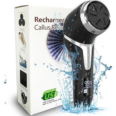 Vusoset Electric Callus Remover For Feet With Dander Vacuum, Portable Pedicure Kit Vusoset Electric Callus Remover For Feet With Dander Vacuum, Portable Pedicure Kit