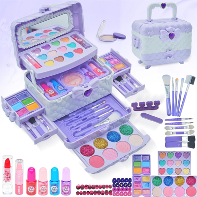 Does Not Apply Kids Makeup Sets For Girls - Safe And Washable Kids Make Up, Real Make Up Set Fo Does Not Apply Kids Makeup Sets For Girls - Safe And Washable Kids Make Up, Real Make Up Set Fo