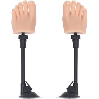 Care+ 1pair Silicone Nail Art Practice Foot Model Manicure Training Foot Model Fak Hot Care+ 1pair Silicone Nail Art Practice Foot Model Manicure Training Foot Model Fak Hot