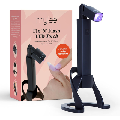 Mylee Fix 'N' Flash Led Torch: Portable Nail Lamp For Gel Polish With Movable He Mylee Fix 'N' Flash Led Torch: Portable Nail Lamp For Gel Polish With Movable He