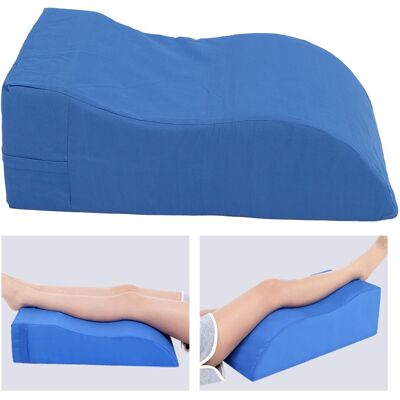 Care+ 60x35x20cm Leg Wedge Pillow High Density Sponge Ergonomic S Shape Leg Rest P Sg5 Care+ 60x35x20cm Leg Wedge Pillow High Density Sponge Ergonomic S Shape Leg Rest P Sg5