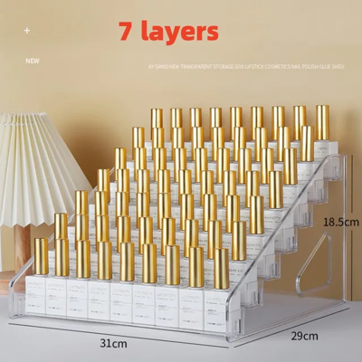 Care+ Nail Polish Display Rack Showing Shelf Holder Multi-Layer - Manicure Accessories Care+ Nail Polish Display Rack Showing Shelf Holder Multi-Layer - Manicure Accessories