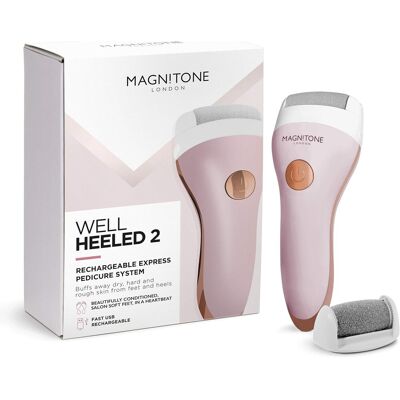 Magnitone Well Heeled 2 Rechargeable Express Pedicure System Electric Hard Skin Magnitone Well Heeled 2 Rechargeable Express Pedicure System Electric Hard Skin