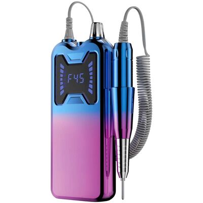 Avizar Rechargeable 36w Nail File With Variable Speed And Led Display Avizar Rechargeable 36w Nail File With Variable Speed And Led Display