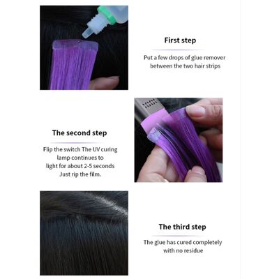 Care+ Led Hair Extension Light 6w Aluminum Alloy Portable Gel Curing Lamp For Nail Art Care+ Led Hair Extension Light 6w Aluminum Alloy Portable Gel Curing Lamp For Nail Art
