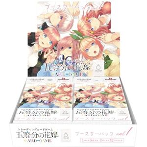 Quintessential Quintuplets Card Game Booster Pack Vol.1 Box 12pcs / Bushiroad Quintessential Quintuplets Card Game Booster Pack Vol.1 Box 12pcs / Bushiroad