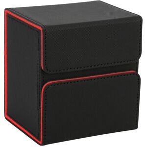 Sodial 2x(Card Storage Box With Dice Tray Collectible Card Case For Gathering Game1198 Sodial 2x(Card Storage Box With Dice Tray Collectible Card Case For Gathering Game1198