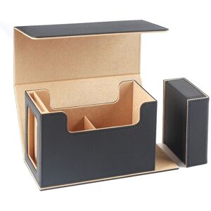 Sodial 2x(Card Deck Box With Display Window,Card Deck Case With Dice Tray Card4054 Sodial 2x(Card Deck Box With Display Window,Card Deck Case With Dice Tray Card4054