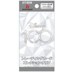 Disney 100 Trading Card Collection Clear Booster Pack Box Tcg Japan Official Disney 100 Trading Card Collection Clear Booster Pack Box Tcg Japan Official