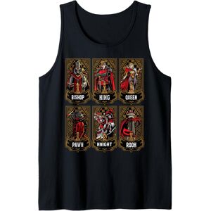 Chess Game Piece Board Gambit Medieval Retro Art Chess Game Piece Set Chess Club Players Gambit Red Team Tank Top Chess Game Piece Board Gambit Medieval Retro Art Chess Game Piece Set Chess Club Players Gambit Red Team Tank Top