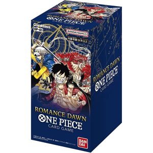 Bandai One Piece Card Game Romance Dawn Op-01 Booster Box Japan Official Bandai One Piece Card Game Romance Dawn Op-01 Booster Box Japan Official